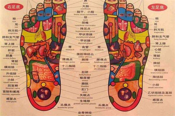 你脚上的哪些穴位代表你的健康？