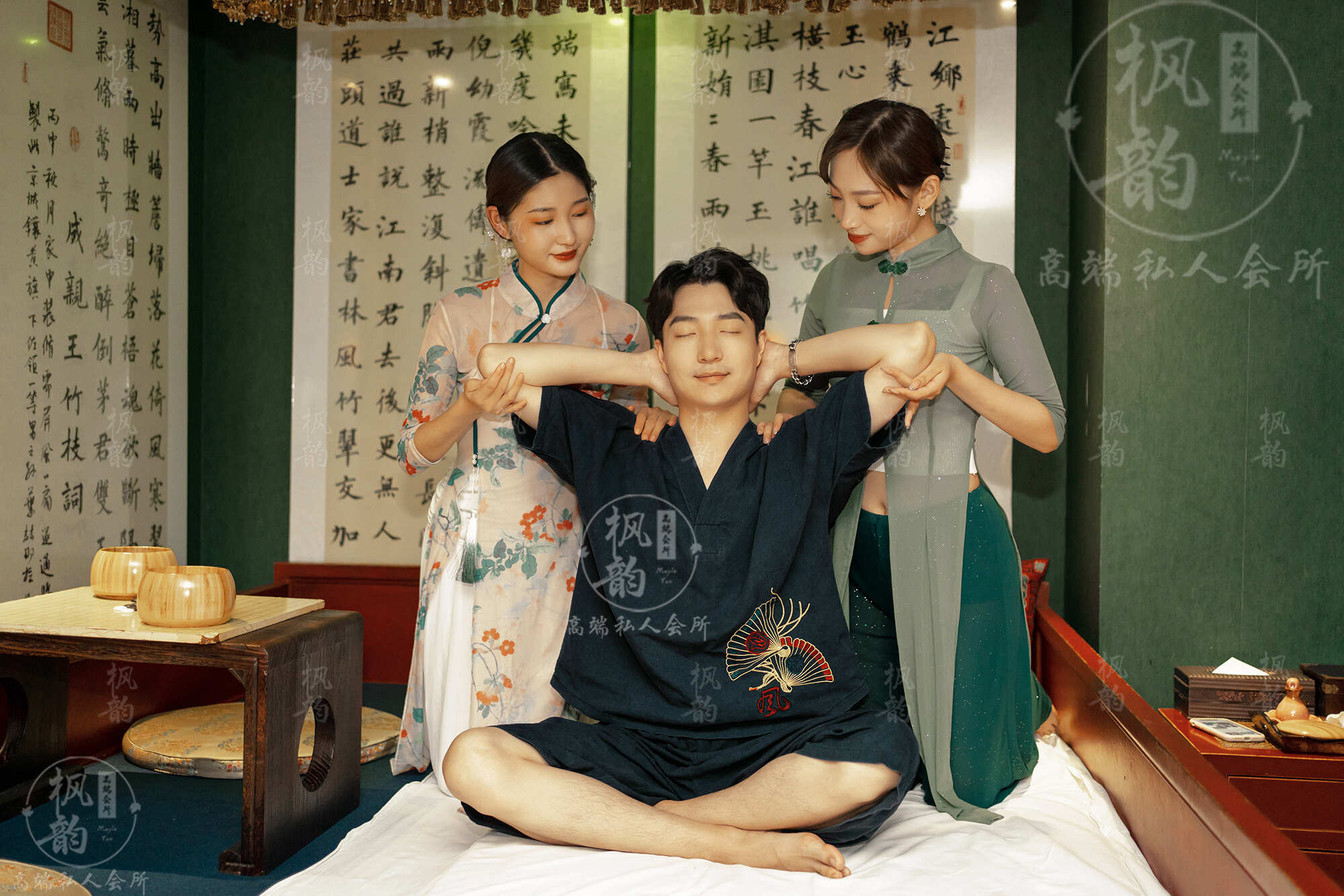 烟台高端油压商务会所体验记