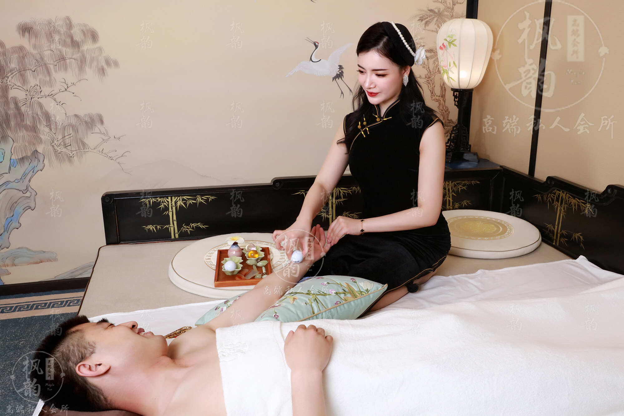 武清区足浴会所奢华装修，偶然探秘惊叹不已