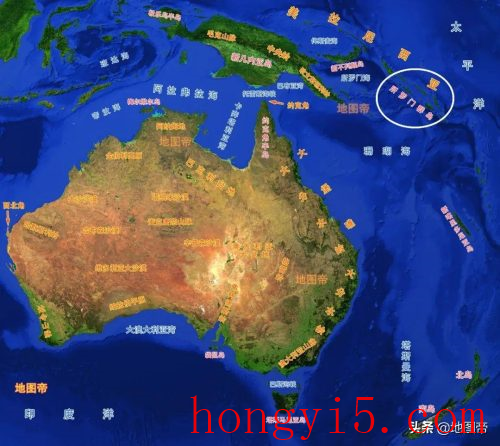 所罗门群岛地图位置(所罗门群岛地图)插图