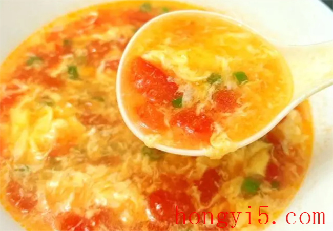 西红柿蛋花汤 原来也有窍门 这样做汤浓