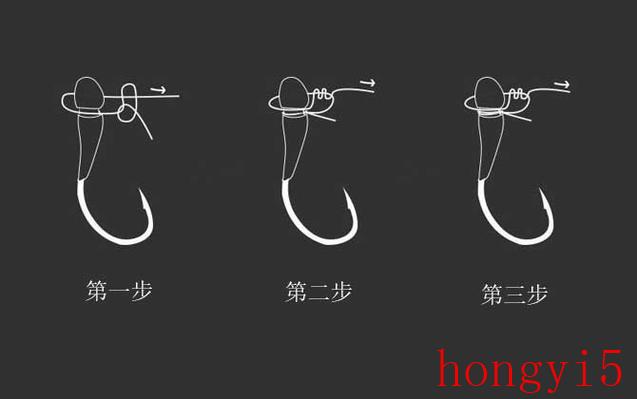传统钓朝天钩绑法（朝天钩的绑法图解）(图3)