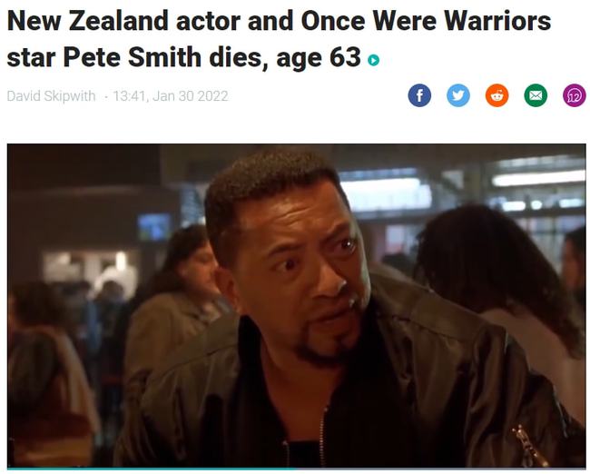《指环王3》演员皮特史密斯去世，享年