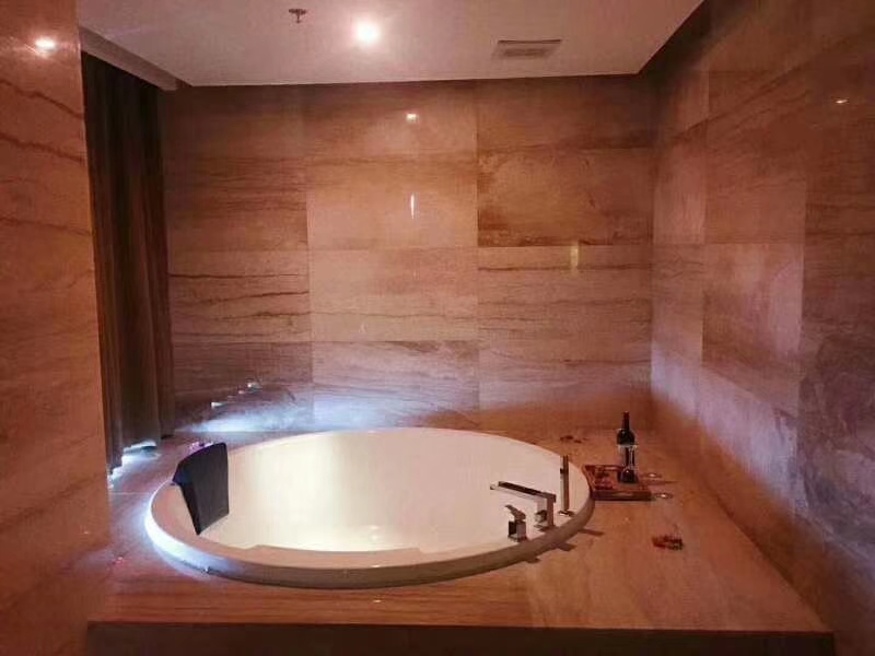 上周去了上海高档的洗浴养生馆环境